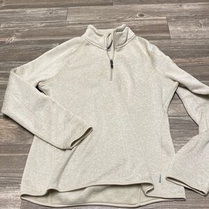 cozy quarter zip